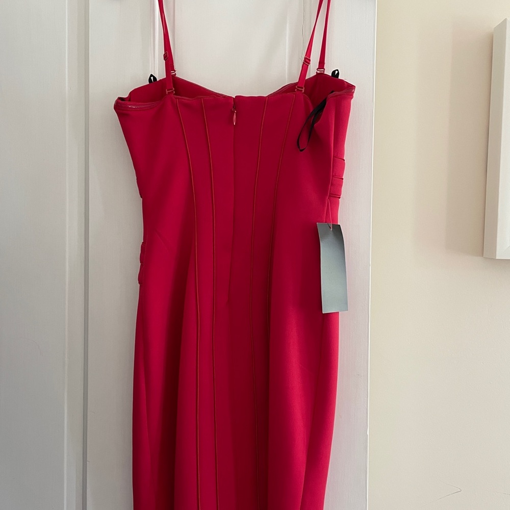 Bebe red dress
